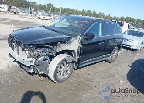 2014 Infiniti Qx60 from USA, damaged, VIN 5N1AL0MN1EC502423